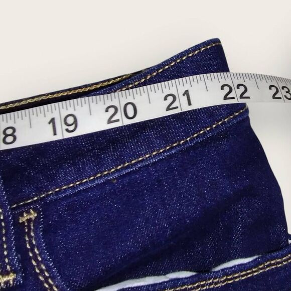 Old‎ Navy Womens Jeans Sz 22 Short High Rise Straight Stretch Streetwear Preppy - Picture 8 of 9